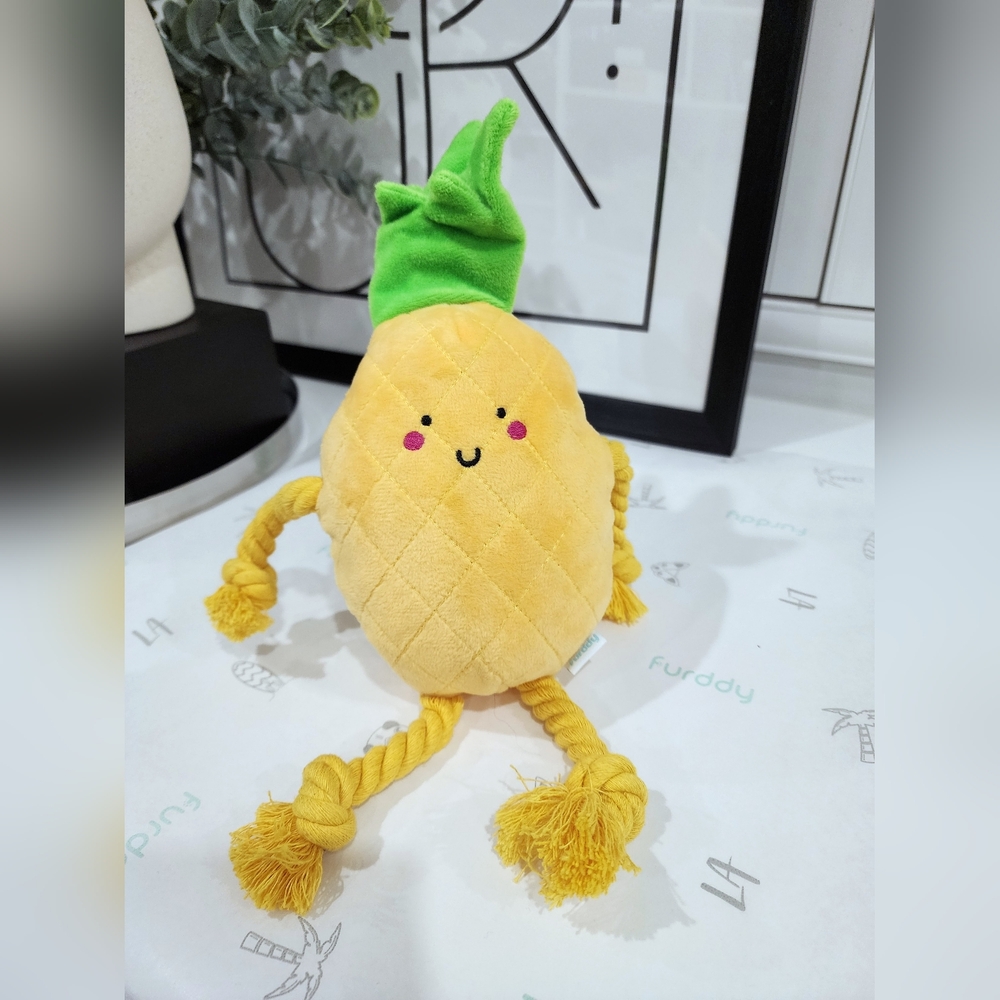3 For $10 NEW Pineapple Dog Plush Toy